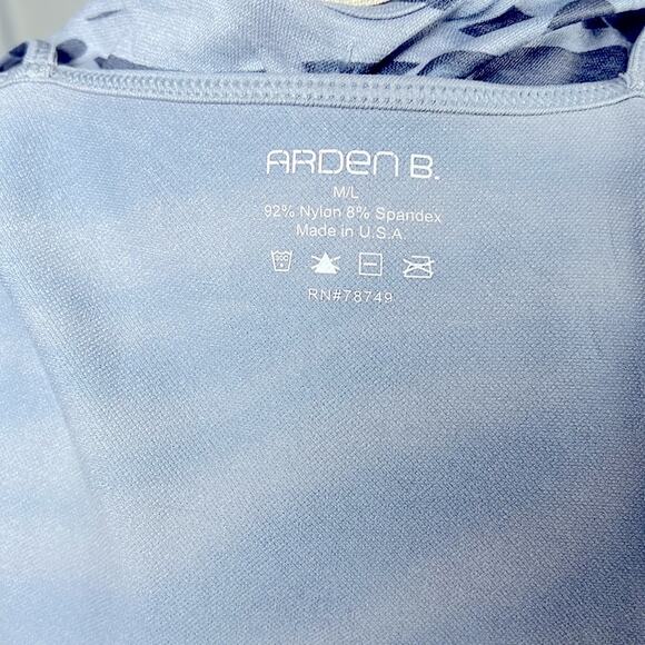 Vintage Arden B Zebra Print Fitted Tunic Top size M/L - Picture 7 of 7